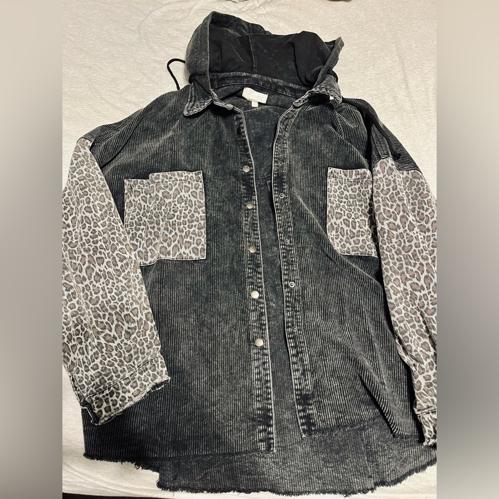 COPY - Oil & Hali Shacket - size L